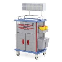 Столик реанимационный, анестезиологический AT750-01 (ТМ-003АН-00) "Med-Mos" Столик реанимационный, анестезиологический AT750-01 (ТМ-003АН-00) "Med-Mos"