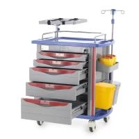 Столик реанимационный, анестезиологический ET850-01 (ТМ-020АН-00) "Med-Mos" Столик реанимационный, анестезиологический ET850-01 (ТМ-020АН-00) "Med-Mos"